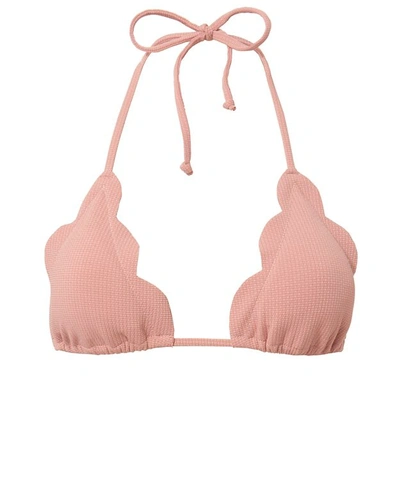 Marysia Broadway Triangle Pink Bikini Top