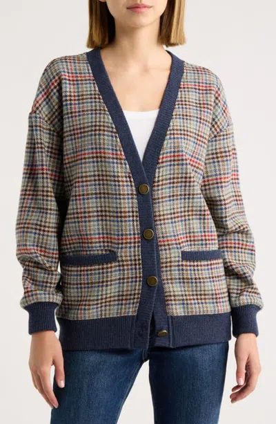 Pendleton Eagle River Cardigan In Neutral