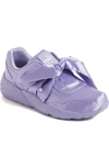 Puma Bow Sneakers In Purple