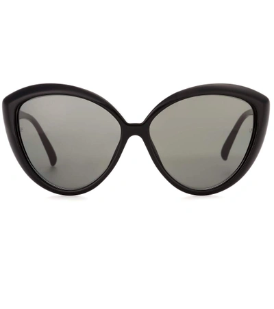 Linda Farrow Acetate Cat Eye Sunglasses