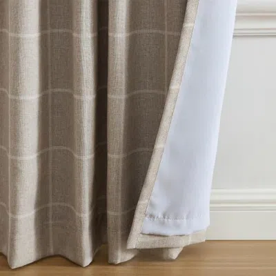 Threadmade Sawyer Window Panel In Gray