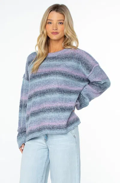Roxy Cold Front Crewneck Sweater In Blue
