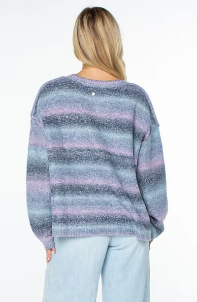 Roxy Cold Front Crewneck Sweater In Blue