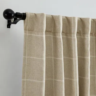 Threadmade Sawyer Window Panel In Brown