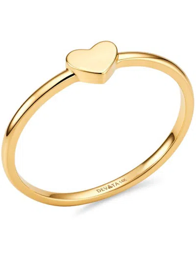 Devata Heart Ring In Gold