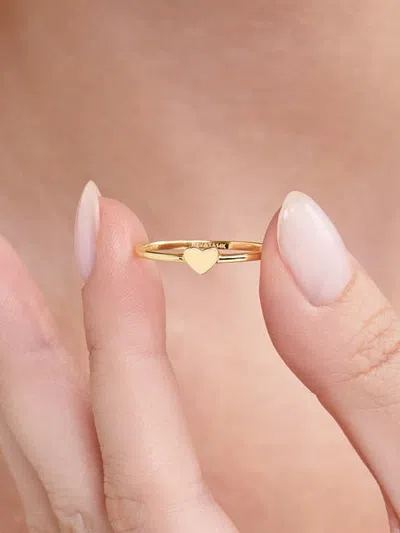 Devata Heart Ring In Gold