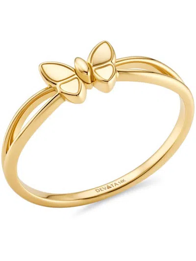 Devata Butterfly Ring In Gold