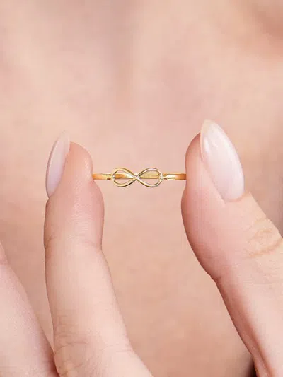 Devata Infinity Ring In Gold