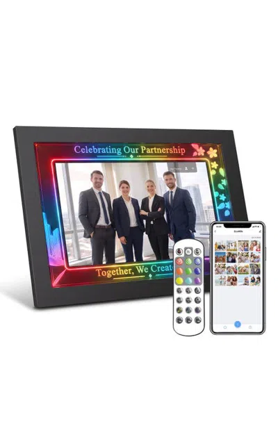 Eco4life 10.1 Inch Ips Touch Screen Rgb Light Wifi Digital Picture ...