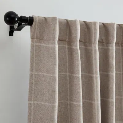 Threadmade Sawyer Window Panel In Gray