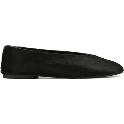 Naked Wolfe Yuzu Pony Hair Flats In Black | ModeSens