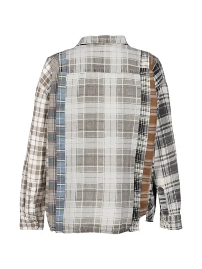 PATCHWORK FLANNEL SHIRT