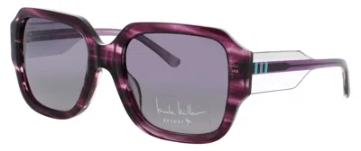 Nicole Miller Sunglasses Purple | ModeSens