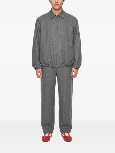 Ssstein Zip-up Collared Jacket In Multi