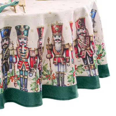 Threadmade Royal Nutcracker Tablecloth In Multi