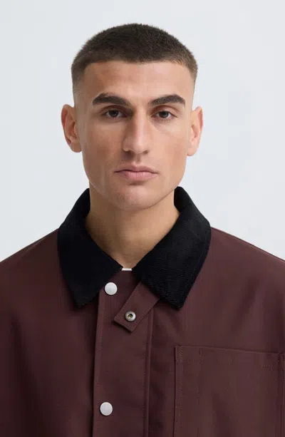 Solid ! Sdvito Jacket In Burgundy