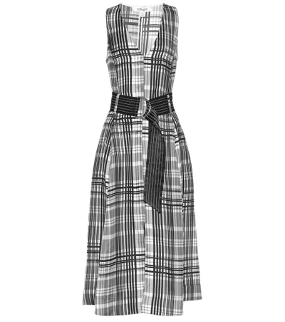 Shop Diane Von Furstenberg Darnley Silk Dress In Dareley Llack