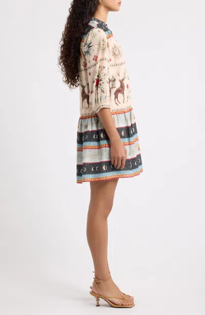 Cleobella Winter Minidress In Multi