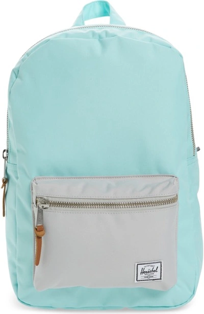 Herschel Supply Co 'settlement Mid Volume' Backpack In Blue Tint/ Glacier Grey