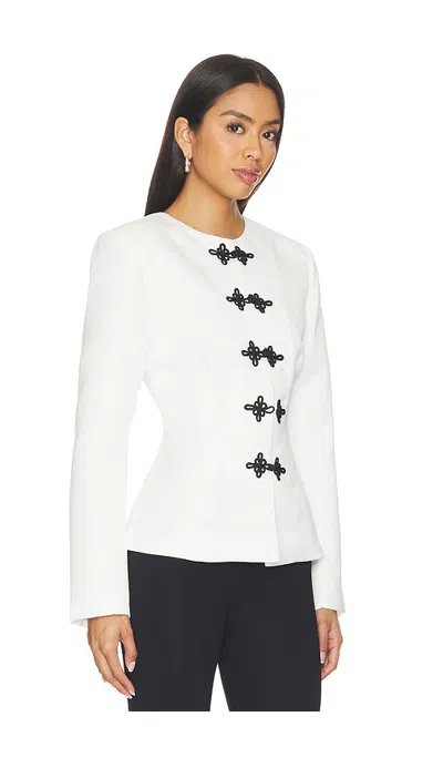 Superdown Kimber Jacket In Ivory
