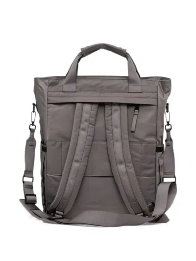 Marc O'polo Mesh-panel Backpack In Gray