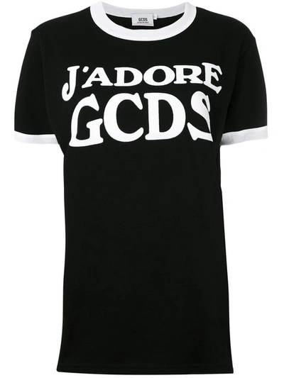 Gcds 'j'adore ' T-shirt