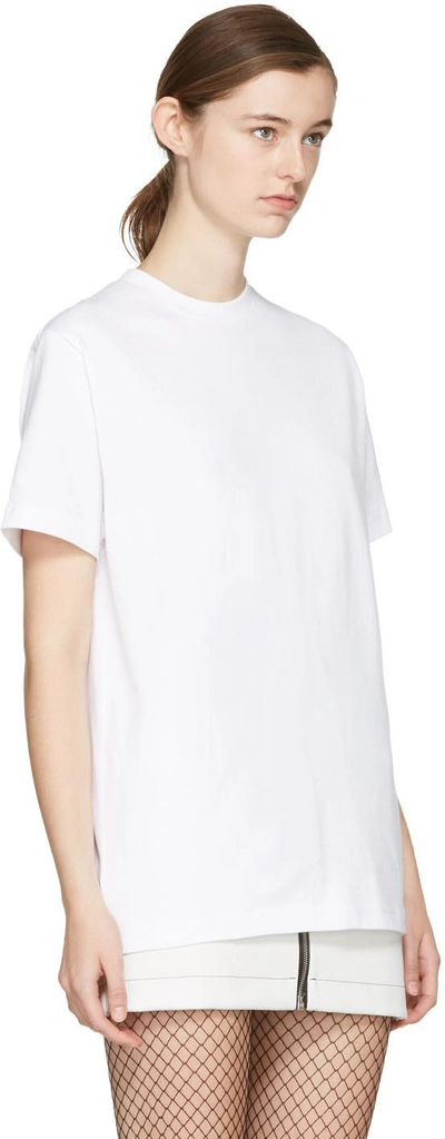 Shop Alyx White 'love & Chaos' Classic T-shirt