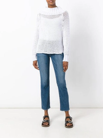 Shop Calvin Klein Collection Chunky Knit Jumper