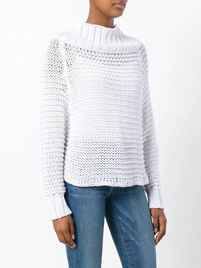 Shop Calvin Klein Collection Chunky Knit Jumper