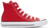 CONVERSE Red Classic Chuck Taylor All Star OX High-Top Sneakers