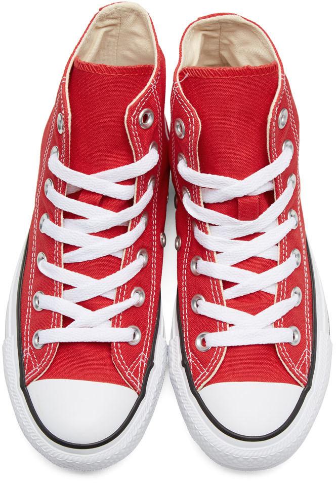 red classic converse