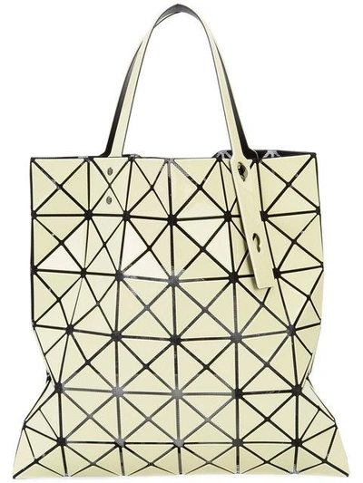 Shop Bao Bao Issey Miyake Lucent Tote - Yellow