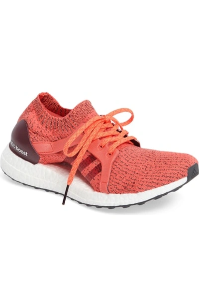 Adidas Originals Women's Ultraboost X Running Shoes, Red In Coral/ Maroon/  Glow Orange | ModeSens