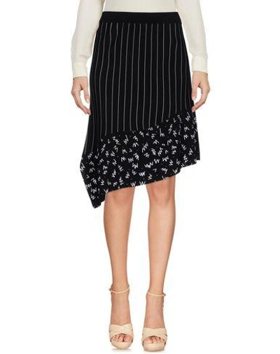 Shop Iceberg Woman Mini Skirt Black Size 4 Viscose, Polyester