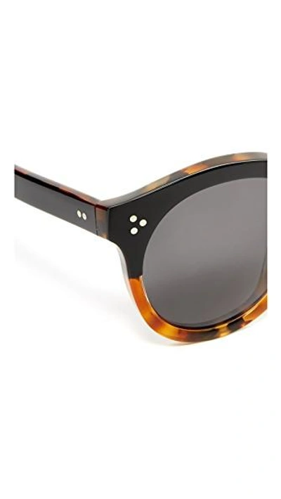Shop Illesteva Leonard Ii Sunglasses In Half Tortoise/grey