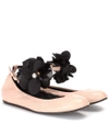 LANVIN Leather ballerinas