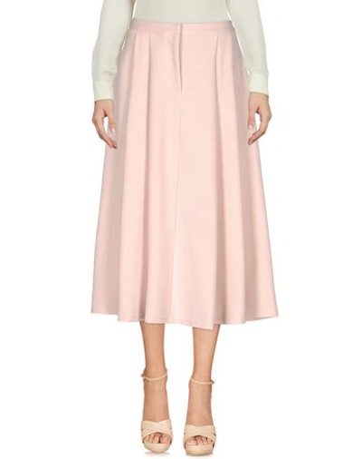 The Fifth Label Midi Skirts In Pink