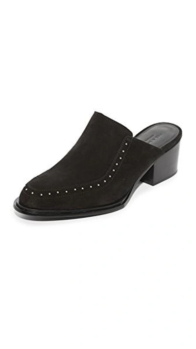 Shop Rag & Bone Weiss Mules In Black