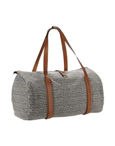 Shop Mismo Travel & Duffel Bags In Grey