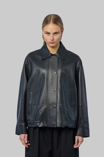 Loewe Drawstring Jacket In Black