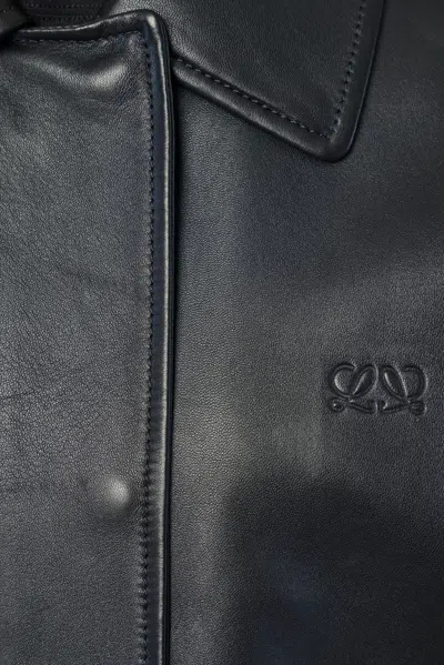 Loewe Drawstring Jacket In Black
