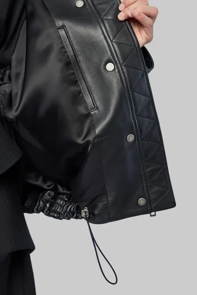 Loewe Drawstring Jacket In Black