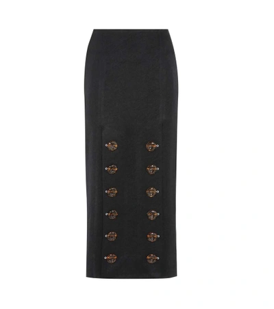 Ellery Midi Skirt In Black