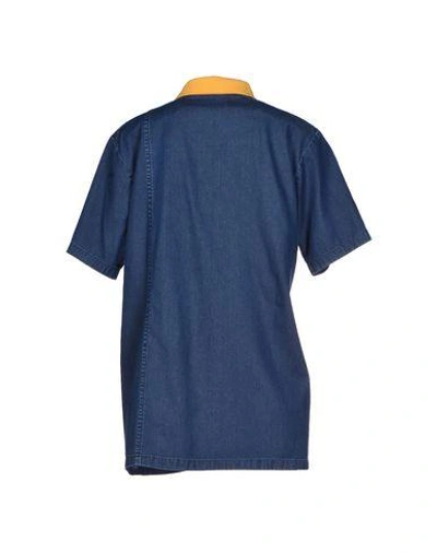 Shop Andrea Incontri Denim Shirt In Blue