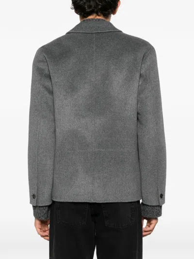 BUTTON-UP PATCH-POCKET JACKET