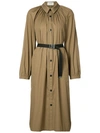 LEMAIRE pleated coat,DRYCLEANONLY