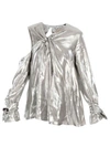 IRO Silver "agata" Blouse,AGATAWP16/SIL01