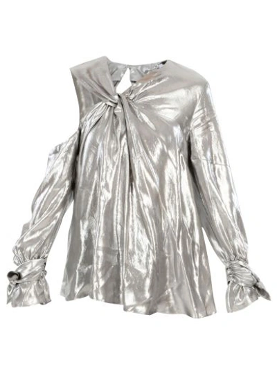 Shop Iro Silver "agata" Blouse