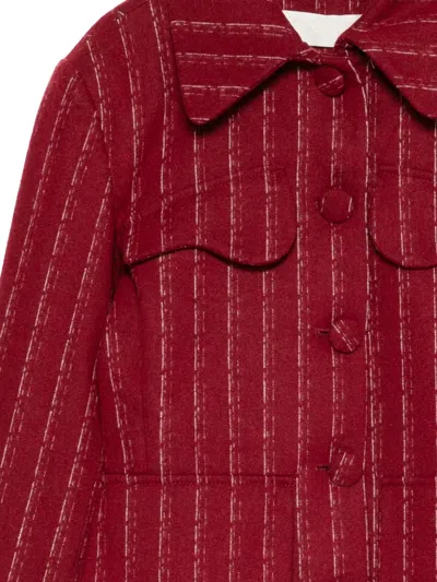 D'estree Tamara Jacket In Red