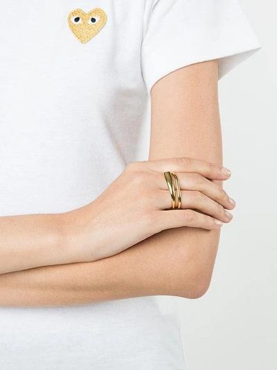 Shop Charlotte Chesnais Yeo Ring In Metallic